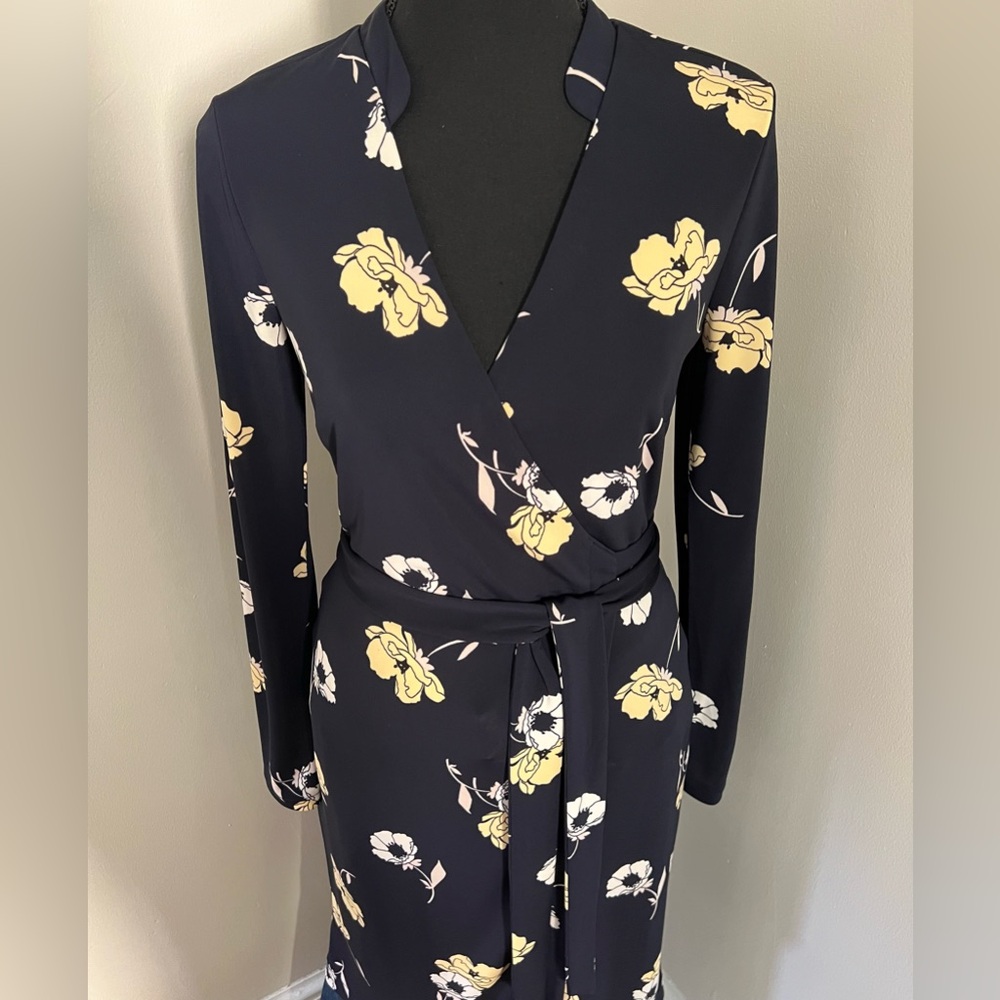 EUC wrap dress midi
